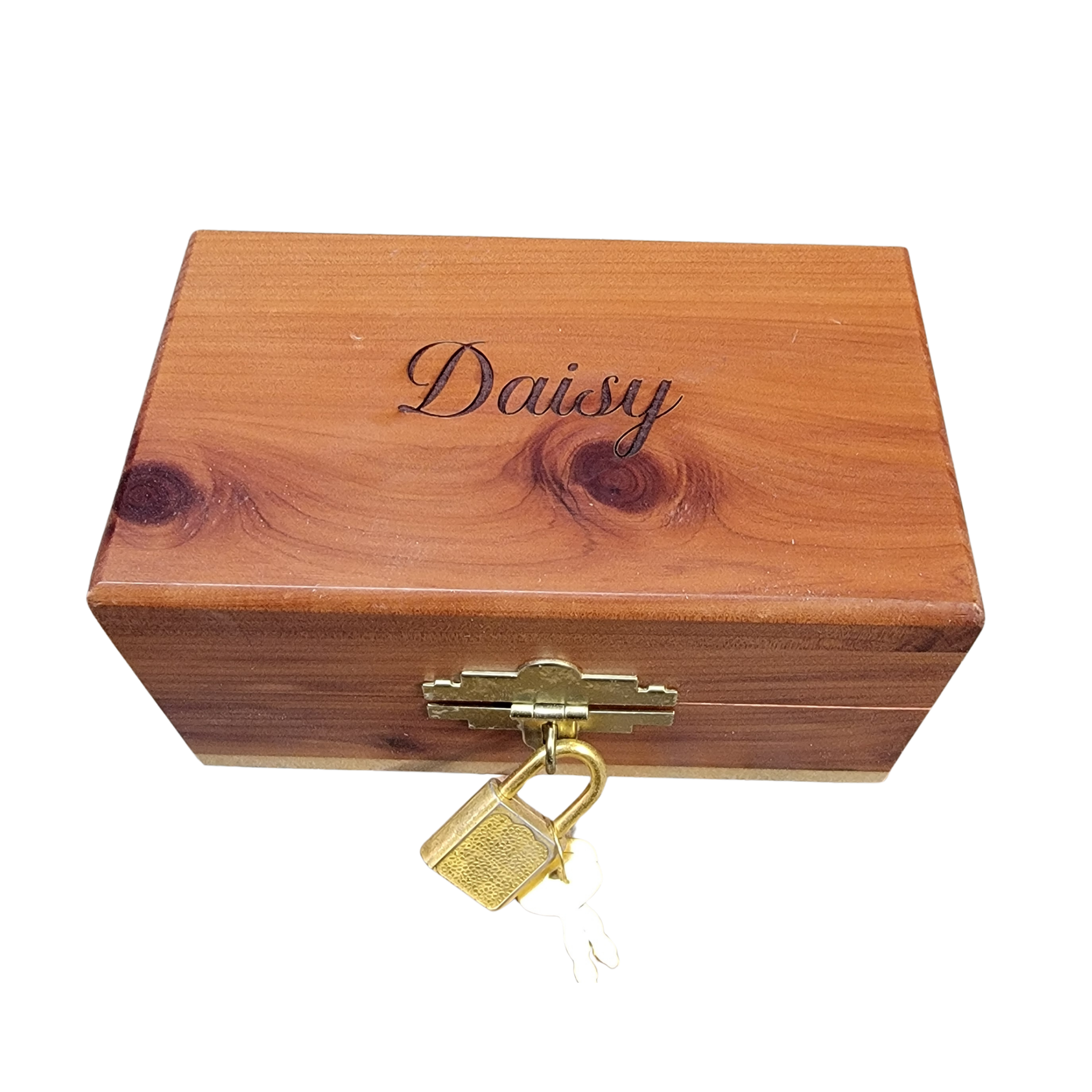 Laser Engraved - Cedar Pet Urn