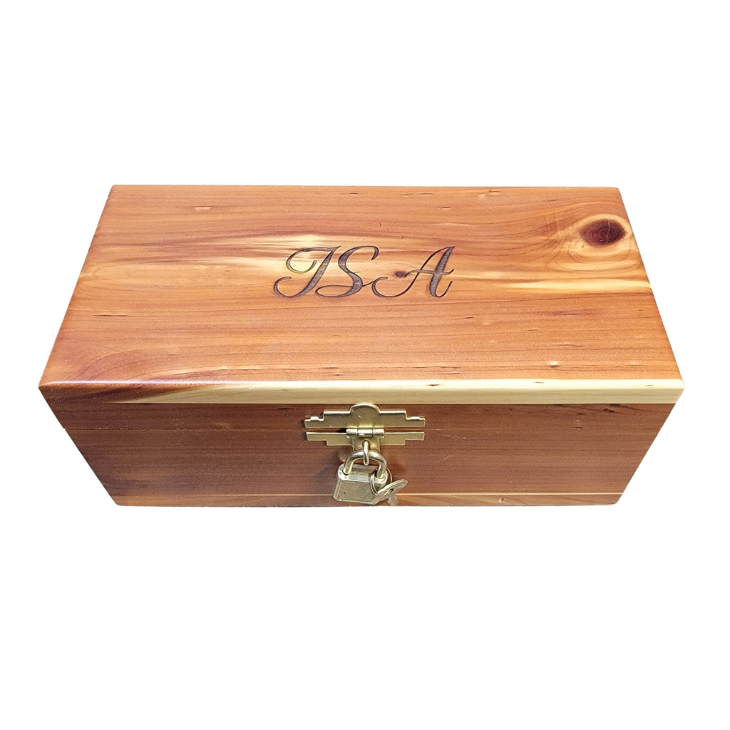Laser Engraved - Cedar Pet Urn
