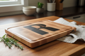 Custom Cutting Board in Kitchen Setting