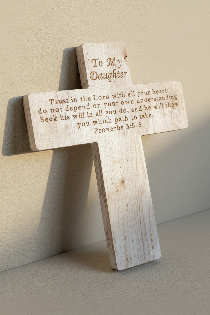 Wooden Cross To My...